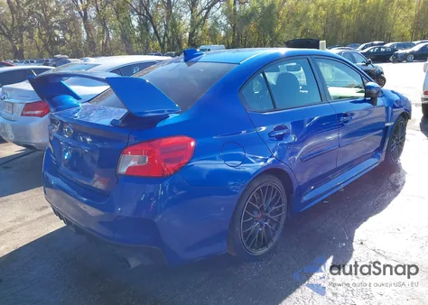 2017 Subaru Wrx Sti из США, поврежденный, VIN JF1VA2M69H9833435